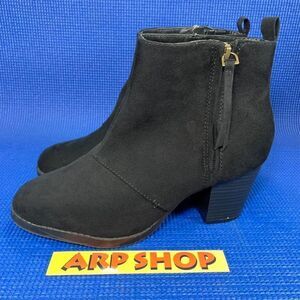 OLD NAVY  Women`s Size 9 Black Jack Clean Zip Mid Booties 260/83